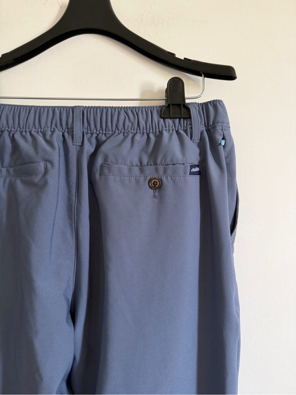 Chubbies Blue Drawstring Everywhere Performance Pants size Medium EUC - Picture 4 of 8